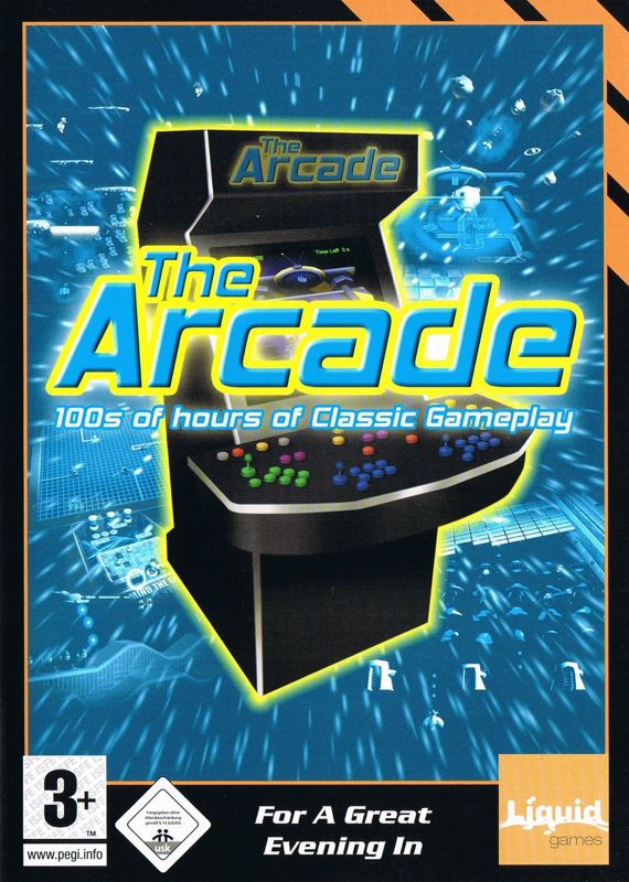 The Arcade box art for Playstation 2